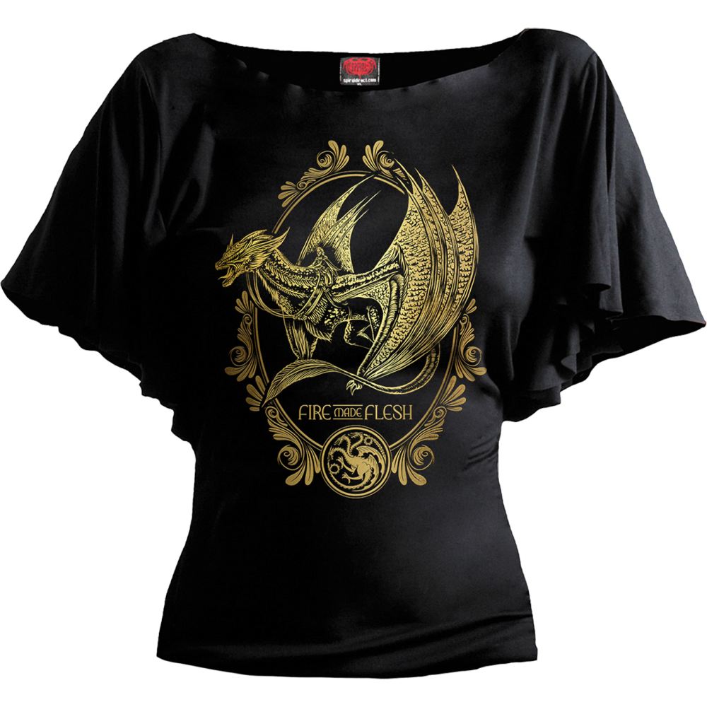 Spiral House Of The Dragon - Hod 2 Filigree Top - Schwarz